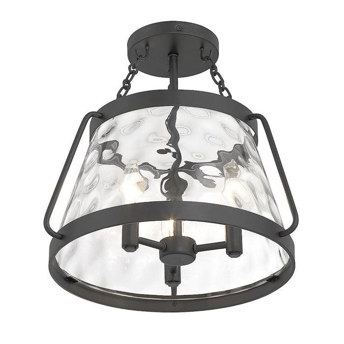 Essentials Crawford 3 Light Semi Flush Mount