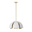 Savoy House Brewster Pendant, Cavalier Gold/Royal White