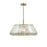 Savoy House Pyramid 6 Light Pendant, Warm Brass - 7-1610-6-322