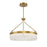 Savoy House Landon LED 1 Light Pendant, Brass/Natural