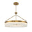 Savoy House Landon LED 1 Light Pendant, Brass/Natural