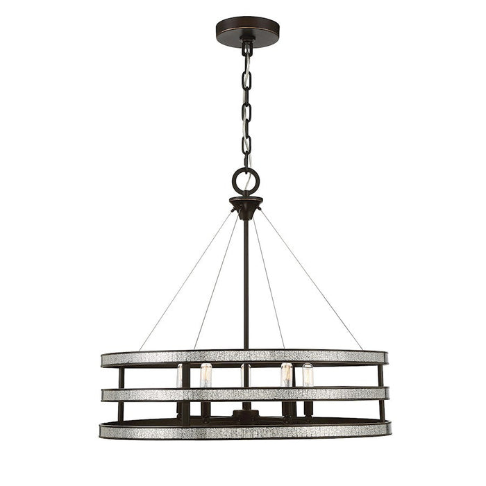 Savoy House Madera 5 Light Pendant, English Bronze - 7-1708-5-13