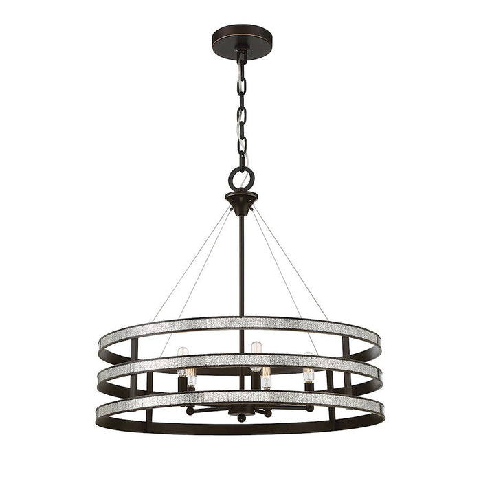 Savoy House Madera 5 Light Pendant, English Bronze