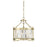 Savoy House Cologne Pendant, Noble Brass