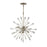 Savoy House Kingston 6 Light Pendant, Oxidized Silver