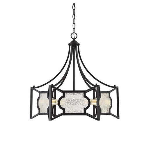 Savoy House Chandler 6 Light Chandelier, English Bronze