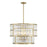 Essentials Rohe 5 Light Pendant, Warm Brass - 7-2224-5-322