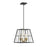 Savoy House Bayden Pendant, Vintage Black with Warm Brass