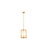 Savoy House Orleans 4 Light Pendant, Distressed Gold