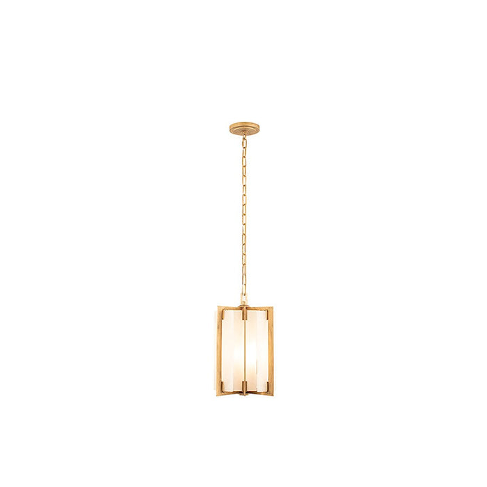 Savoy House Orleans 4 Light Pendant, Distressed Gold