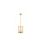 Savoy House Orleans 4 Light Pendant, Distressed Gold