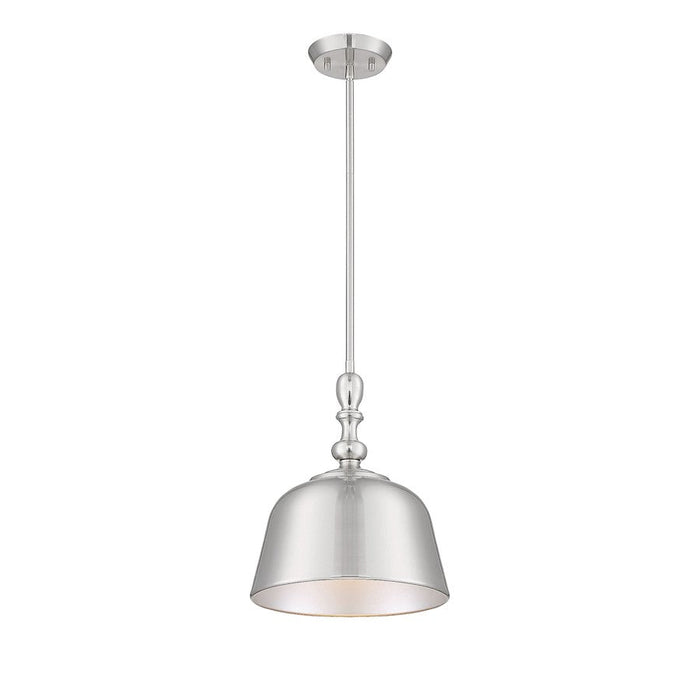 Savoy House Berg 1 Light Pendant, Satin Nickel - 7-3751-1-SN