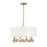 Savoy House Dahlia 4 Light Pendant, Warm Brass - 7-4366-4-322