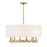 Savoy House Dahlia 6 Light Pendant, Warm Brass - 7-4368-6-322