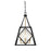 Savoy House Capella 4 Light Pendant, English Bronze and Warm Brass