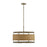 Savoy House Arcadia 6 Light Pendant, Warm Brass/Natural Rattan - 7-7771-6-177