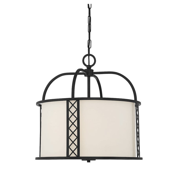 Savoy House Rockford 3 Light Pendant, Matte Black - 7-8202-3-89