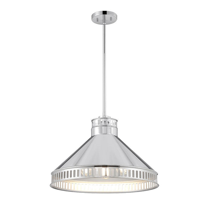 Essentials Seagram 3 Light Pendant, Polished Nickel - 7-8801-3-109