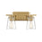 Savoy House Calhoun 2 Light Bath Vanity, Warm Brass - 8-1020-2-322