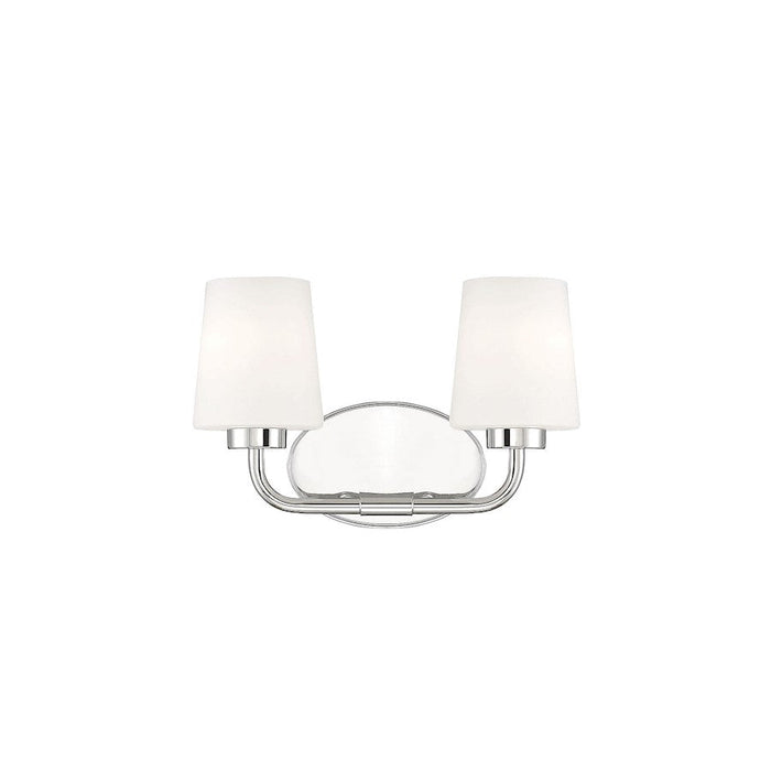 Savoy House Capra 2 Light Bath, Polished Nickel - 8-4090-2-109