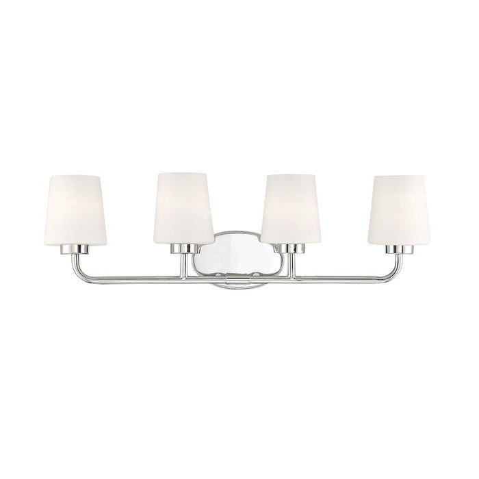 Savoy House Capra 4 Light Bath, Polished Nickel - 8-4090-4-109