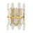 Savoy House Royale 2 Light Wall Sconce, Noble Brass