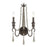 Savoy House Kenwood 2 Light Wall Sconce, Weathered Ash