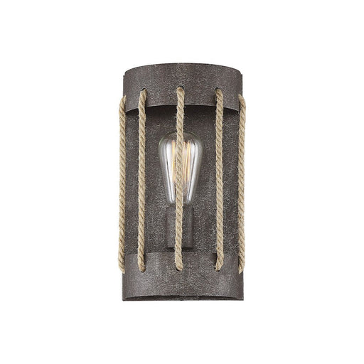 Savoy House Leland 1 Light Wall Sconce, Artisan Rust