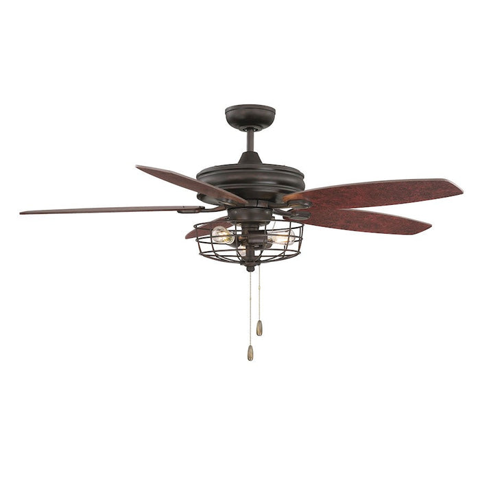 Meridian Industrial 3 Light Ceiling Fan