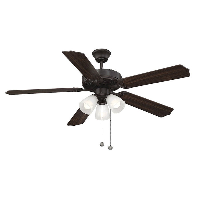 Savoy Meridian 3 Light 52" Ceiling Fan