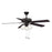 Savoy Meridian 3 Light 52" Ceiling Fan