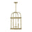 Meridian Bohemian 3 Light Pendant, Burnished Brass - M30010BB