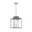 Savoy Meridian 3 Light Pendant, Gray/Polished Nickel - M30013GRYPN