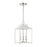 Savoy Meridian 3 Light Pendant, White/Polished Nickel - M30013WHPN