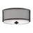 Meridian Modern 3 Light Flush Mount, Oil Rubbed Bronze - M60018ORB