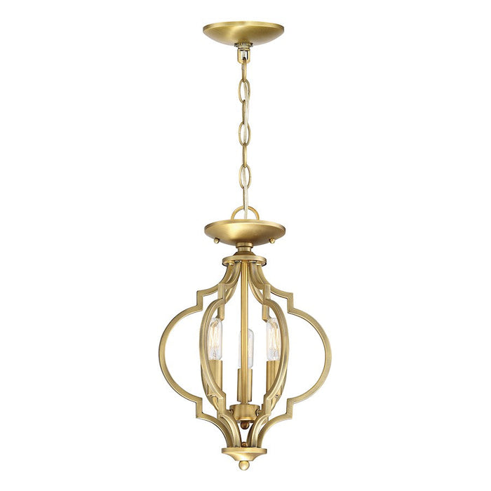 Meridian Transitional 3 Light Convertible Semi Flush Mount