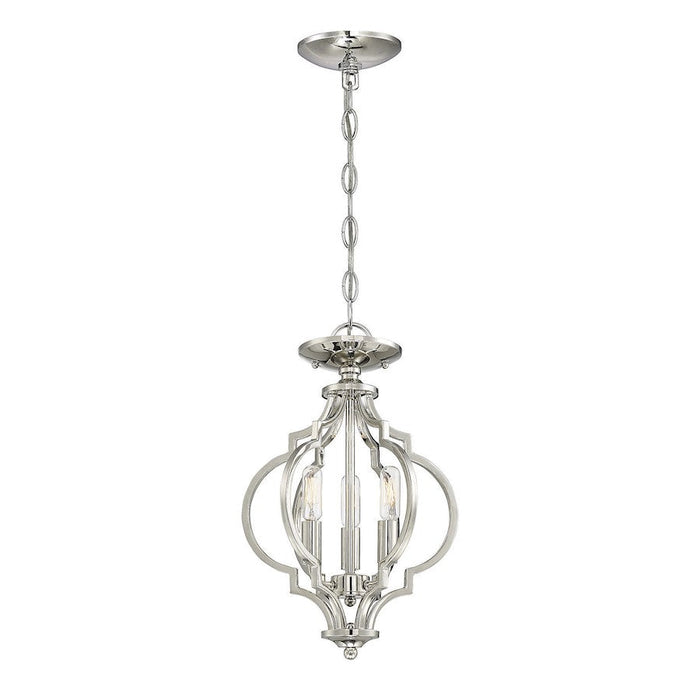 Meridian Transitional 3 Light Convertible Semi Flush Mount