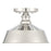 Meridian Vintage 1 Light Semi Flush