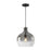 Meridian Industrial 1 Light Pendant, Bronze/Smoked Ombre - M70078ORB