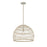 Meridian Bohemian 1 Light Pendant, Natural Rattan/Matching Socket - M70106NR