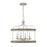 Meridian Shabby Chic 4 Light Pendant, Silo - M70110SIL