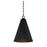 Meridian Traditional 1 Light 27" Pendant, Matte Black - M70112MBK