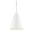 Meridian Traditional 1 Light 27" Pendant, White - M70112WH