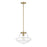 Meridian Vintage 1 Light 11" Pendant