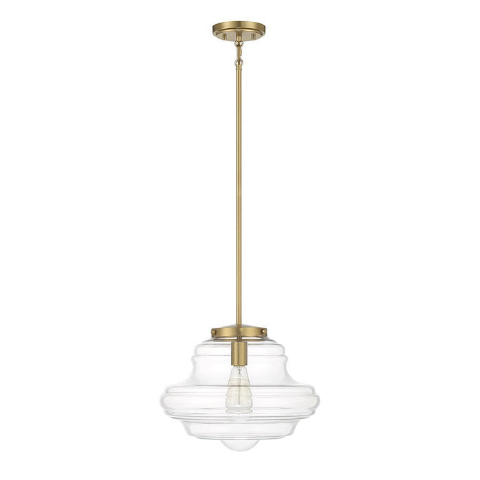 Meridian Vintage 1 Light 11" Pendant