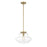 Meridian Vintage 1 Light 11" Pendant