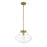 Meridian Vintage 1 Light 11" Pendant