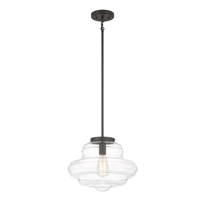 Meridian Vintage 1 Light 11" Pendant