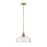 Meridian Vintage 1 Light 15" Pendant