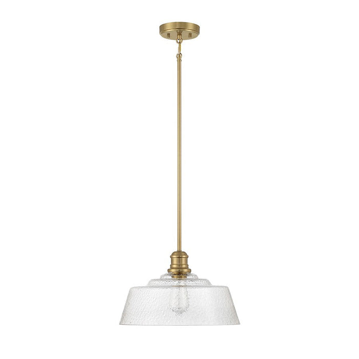 Meridian Vintage 1 Light 15" Pendant